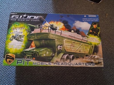 GI Joe Rise of Cobra PIT Mobile Headquarters 2009 New (#89453) w/shipping box