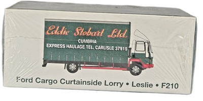 Atlas 4649116 Scale 1:76 Eddies Stobart Fords Cargo Leslied Lorry Models Boxed.