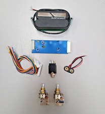SUSTAINIAC Stealth Pro Kit for Active Fishman, Humbucker Driver Push/Pull Pots
