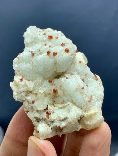 Red Garnet And Feldspar Combined On Matrix From Skardu Pakistan 97 Gram - Picture 4 of 6