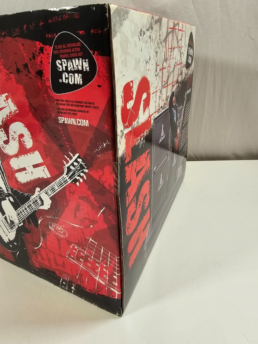 McFarlane Toys Guns N Roses “Slash” Action Figure Deluxe Box McFarlane Toys Guns N Roses “Slash” Action Figure Deluxe Box