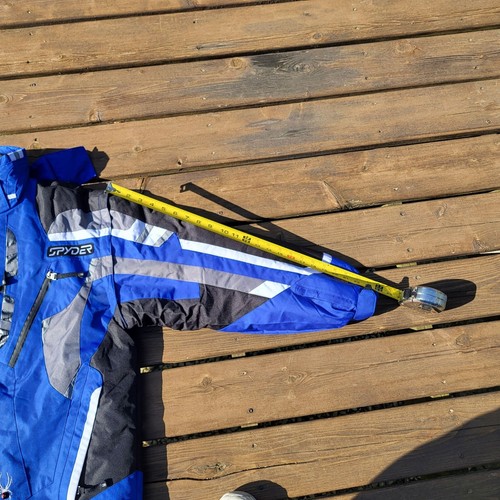 Spyder X-Static Dermizax EV blau schwarz weiß Ski Schnee Winter Jacke Herren XL - Bild 14 von 14