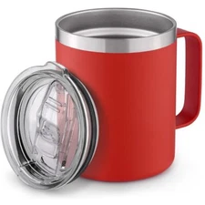 Zulay Insulated Coffee Mug with Lid (12 oz)