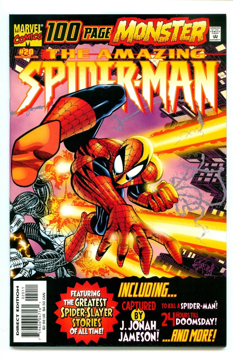 The Amazing Spider-Man Vol IIレコード AMAZING SPIDER-MAN Vol.2 #20(8/00)100-PG. MONSTER(LEE/DITKO)CGC IT