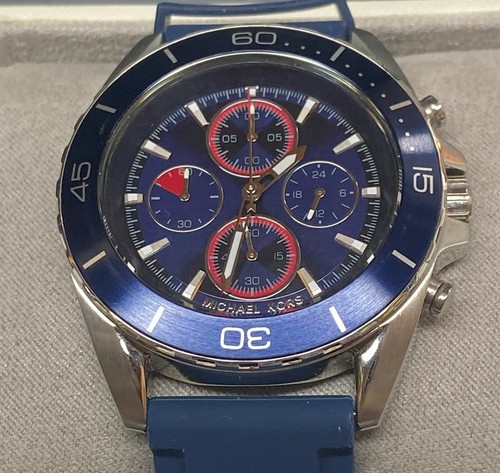 Michael Kors MK8486 Jetmaster Blue Dial 