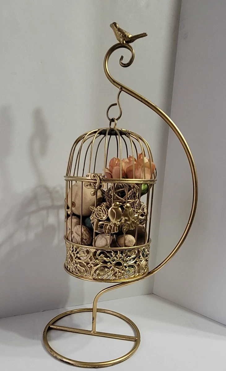 Decorative hanging bird cage stands cheap