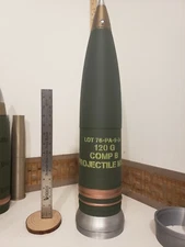 3D Printed 120mm M356 HE-T Tank Round Shell Replica - Prop