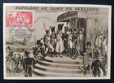 Carte Maximum 1er Jour Timbre N° 997 Napoléon Légion d'Honneur Boulogne Mer 1954