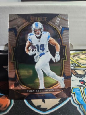 2022 Select AMON-RA ST. BROWN  Concourse No. 58 Detroit Lions