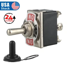 New Heavy Duty 20A Toggle Switch Control DPDT 2 Pole Double Throw 6 Term On/Off