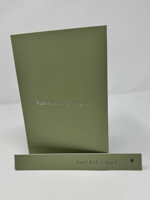 New Van Cleef & Arpels Care Advice Services Booklet For Watch Authentic