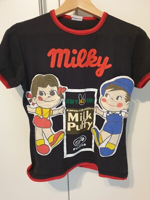 Milky PEKO Shirt Milk Puffy Gr. M