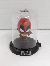 Marvel Deadpool mini Figure Authentic 3" Zag Toys Domez Dome Display Superhero