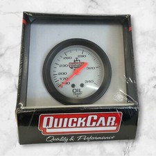 Quickcar Racing Products Oil Temp Gauge 2-58in Pn - 611-6009