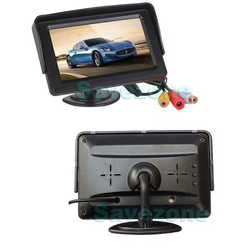Car Rear View Kit Mini Wireless CCD Reversing Camera 170º+ 4.3" TFT LCD Monitor - Picture 5 of 12