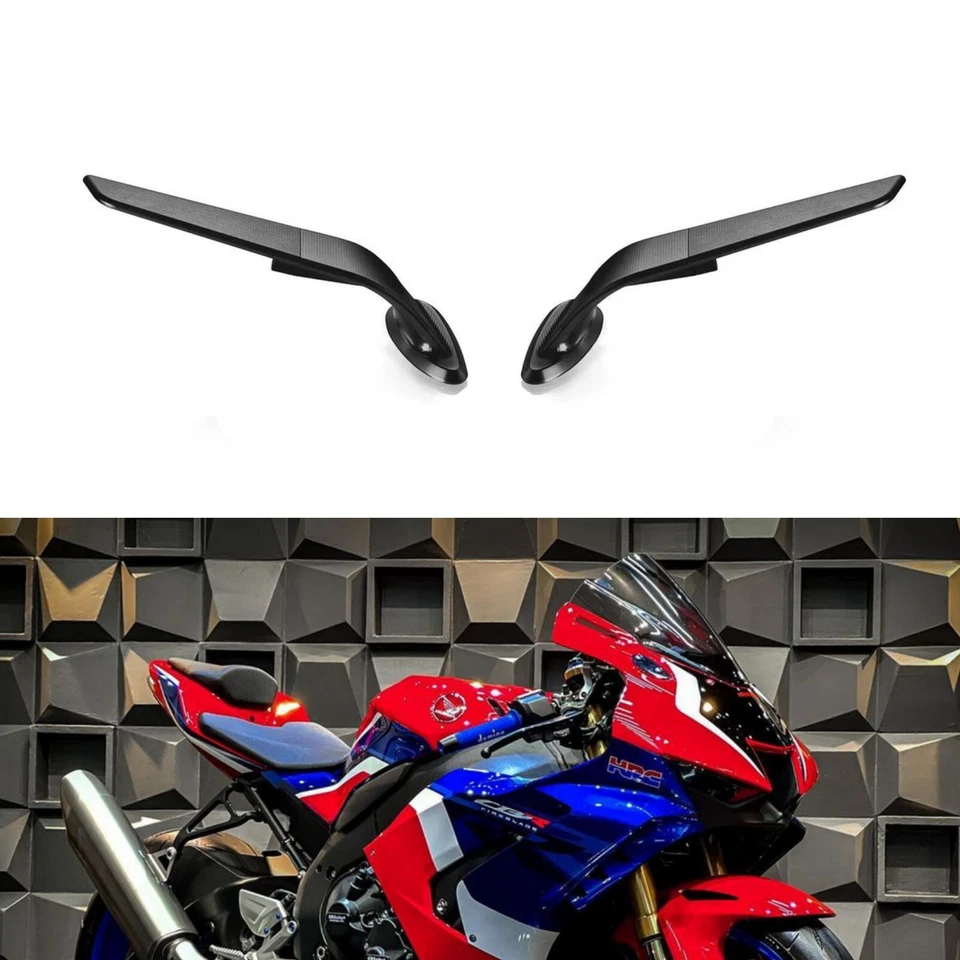 CNC Rotatable Wind Rear view Mirrors For Honda CBR1000RR CBR 1000RR 2008-2025 - Imagem 2 de 4