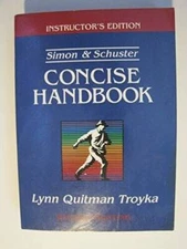 Concise Handbook - Paperback By Lynn Quitman Troyka - ACCEPTABLE