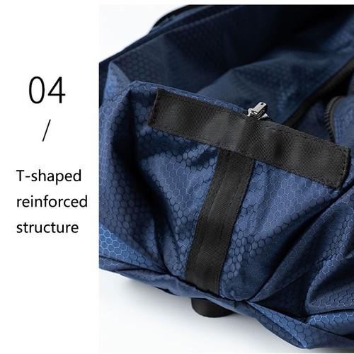 Portable Folding Travel Bag Thickened Compact Day Pack Outdoor Backpack Men - Picture 7 of 16