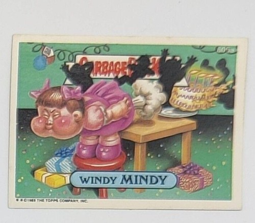 Pegatinas vintage 1988 cubo de basura para niños TÚ ELIGES UNA 603a-609b individuales GPK - Imagen 15 de 21
