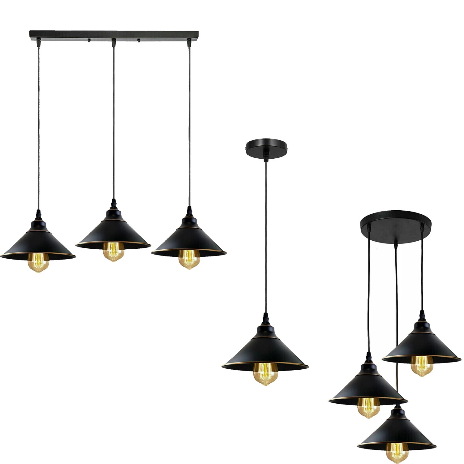 Rope ceiling light
