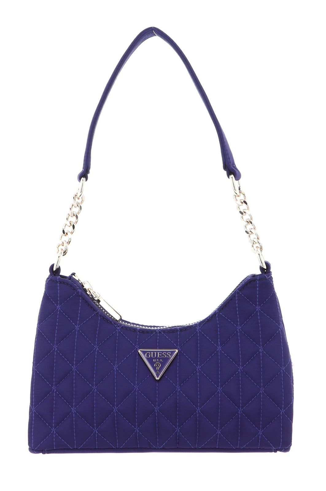 GUESS shoulder bag Velina Mini Top Zip Shoulder Bag Purple
