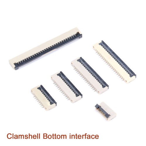 4Pin to 50Pin FPC/FFC Connector 0.5mm / 1.0mm Pitch Top / Bottom Interface Sizes - Picture 7 of 7
