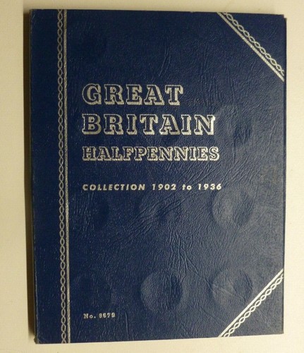 Whitman Folders GB Pennies Farthings Halfpennies Brass 3d - Select Your Folder - Picture 7 of 18
