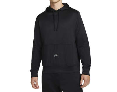 Nike Dri-FIT Air Hoodie Fleece Herren Hoodie Kapuzen Pullover Hoody Schwarz 
