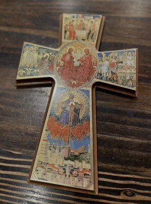 CHRISTUS HERI HODIE SEMPER Wood Cross | eBay