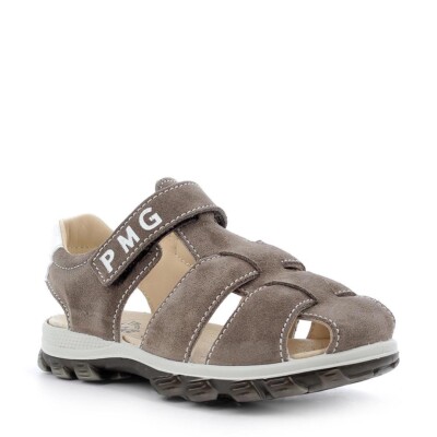 PRIMIGI Sandalen 7397099 Riemchen Wildleder beige mit geschlossener Spitze