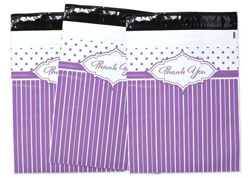 Thank you Collection Poly Mailers 10x13 Combo, Lilac, Pink, Teal Shipping Mail - Picture 36 of 39