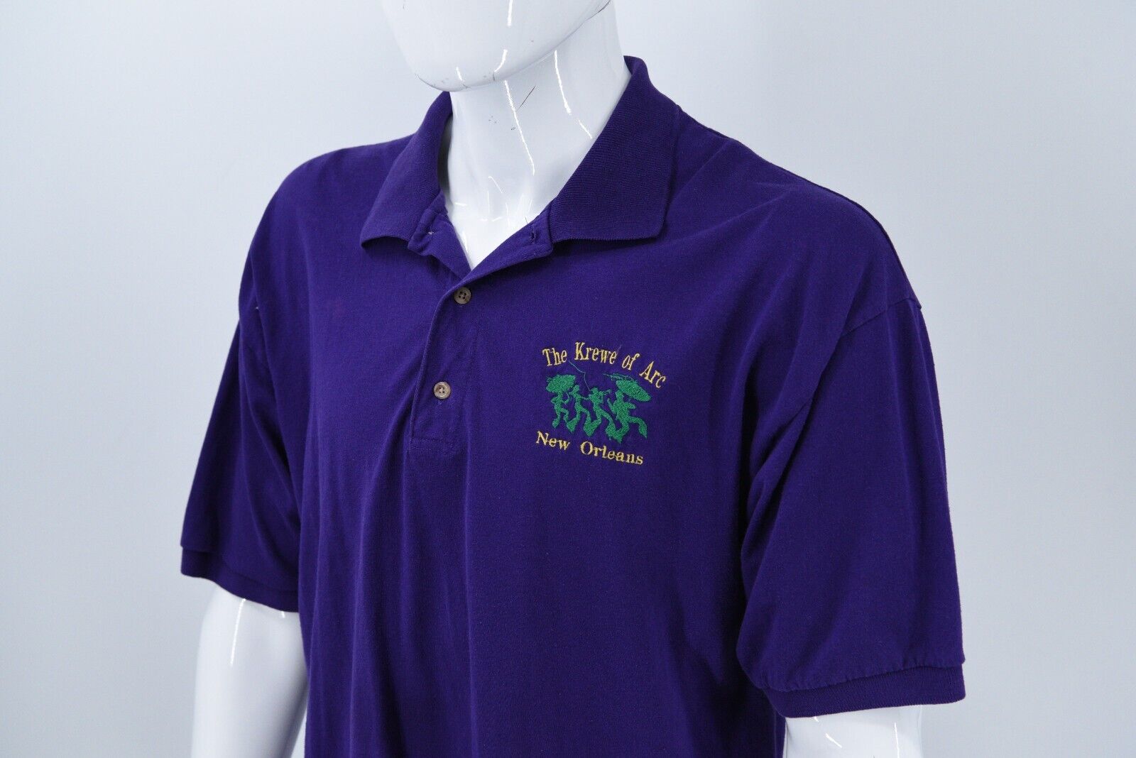 Krewe of Arc Mardi Gras New Orleans Embroidered 2… - image 9