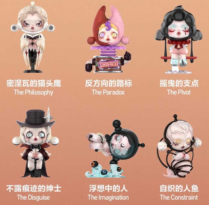 Skullpanda Image of Reality Blind Box Confirmed Figures Toy Gift