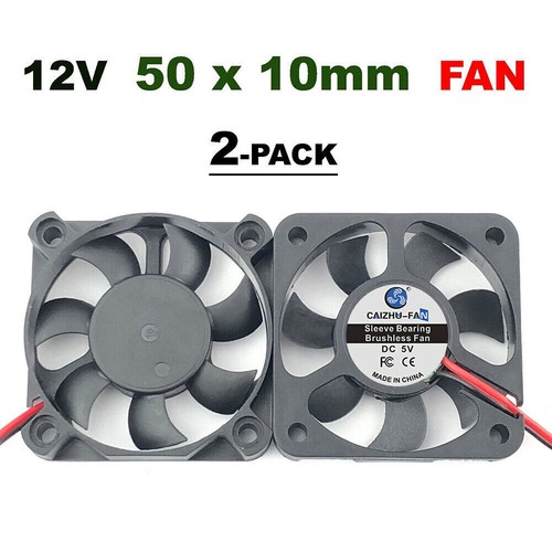2x Lüfter Gehäuselüfter für PC Computer 80mm 70mm 60/50/40/30/25mm leise FAN 12V - Afbeelding 22 van 53