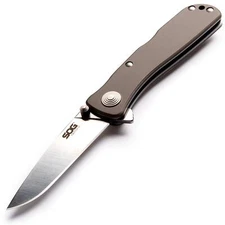 SOG TWI8-CP  Twitch II 6.20" EDC Folding Knife -Silver