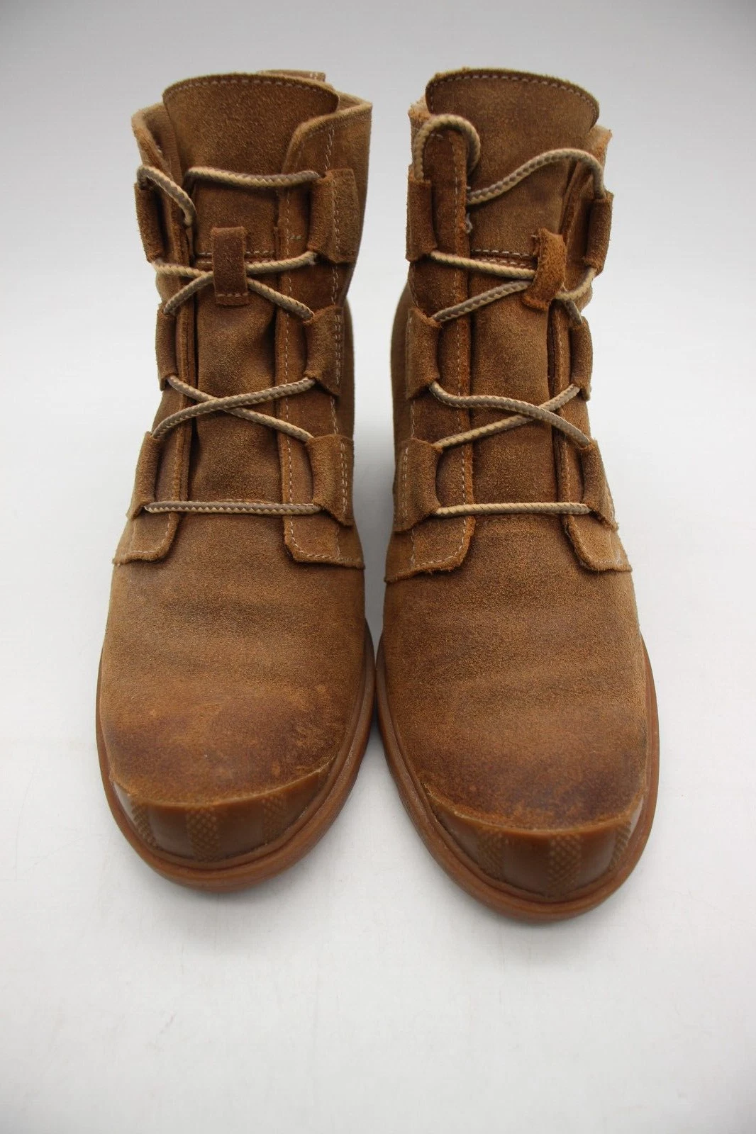 sorel toronto suede leather wedge ankle boots