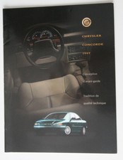 CHRYSLER CONCORDE 1997 dealer brochure - French - Canada ST1002000218