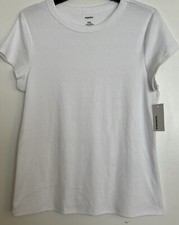 NEW Sonoma Women  s Goods For Life  Ribbed S/S Top - XXL - WHITE -