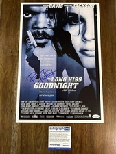 Renny Harlin ‘The Long Kiss Goodnight’ Director Signed 12x18 Photo ACOA