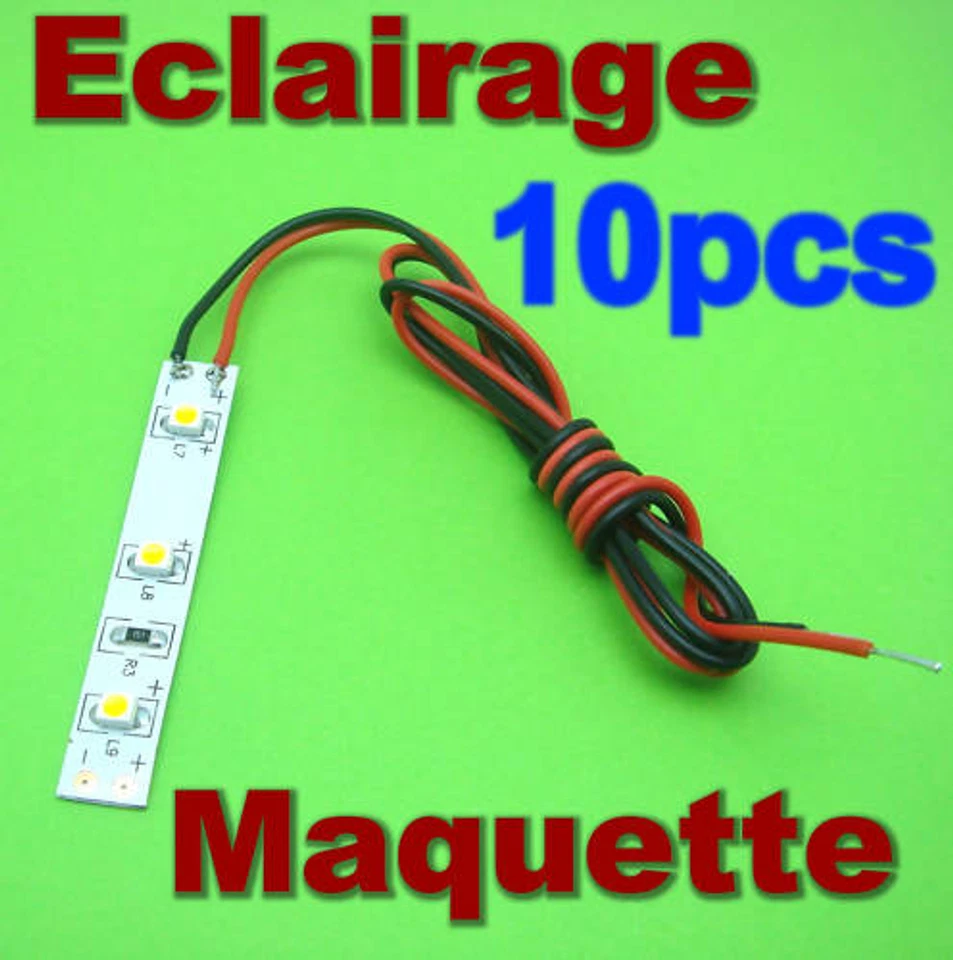 B834# Eclairage maquette LED ruban souple Blanc chaud *Jouef