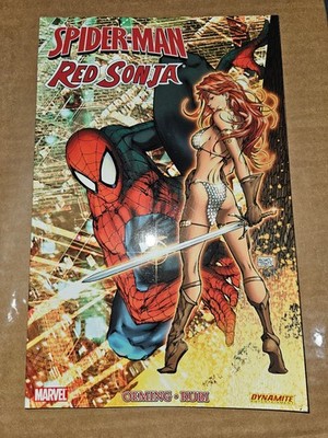 Spider-Man Red Sonja Trade Paperback Marvel Dynamite Entertainment Michael