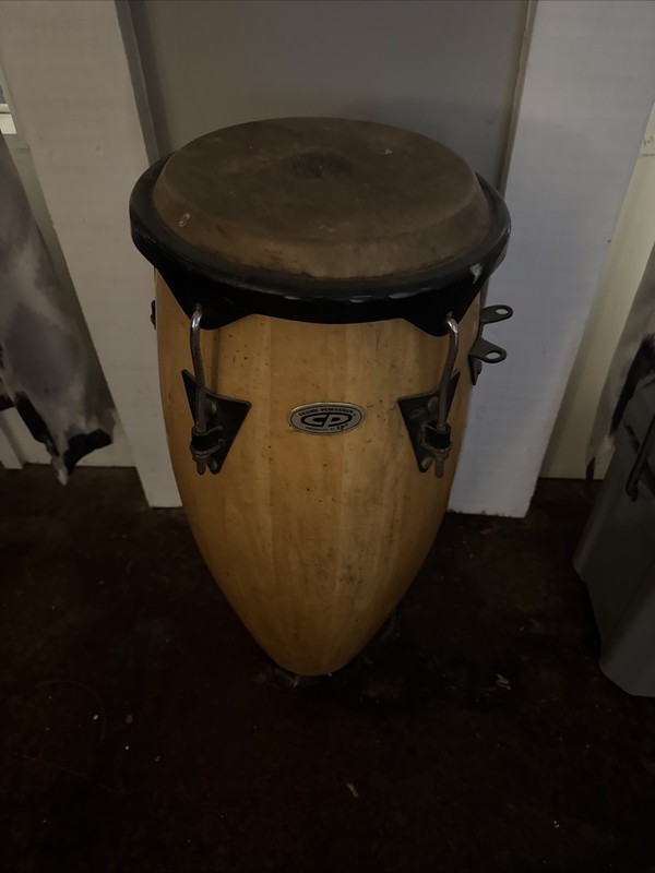 LP CP Conga Drum 11” Head ~30” Tall Natural Wood Cosmic Percussion Latin Percuss