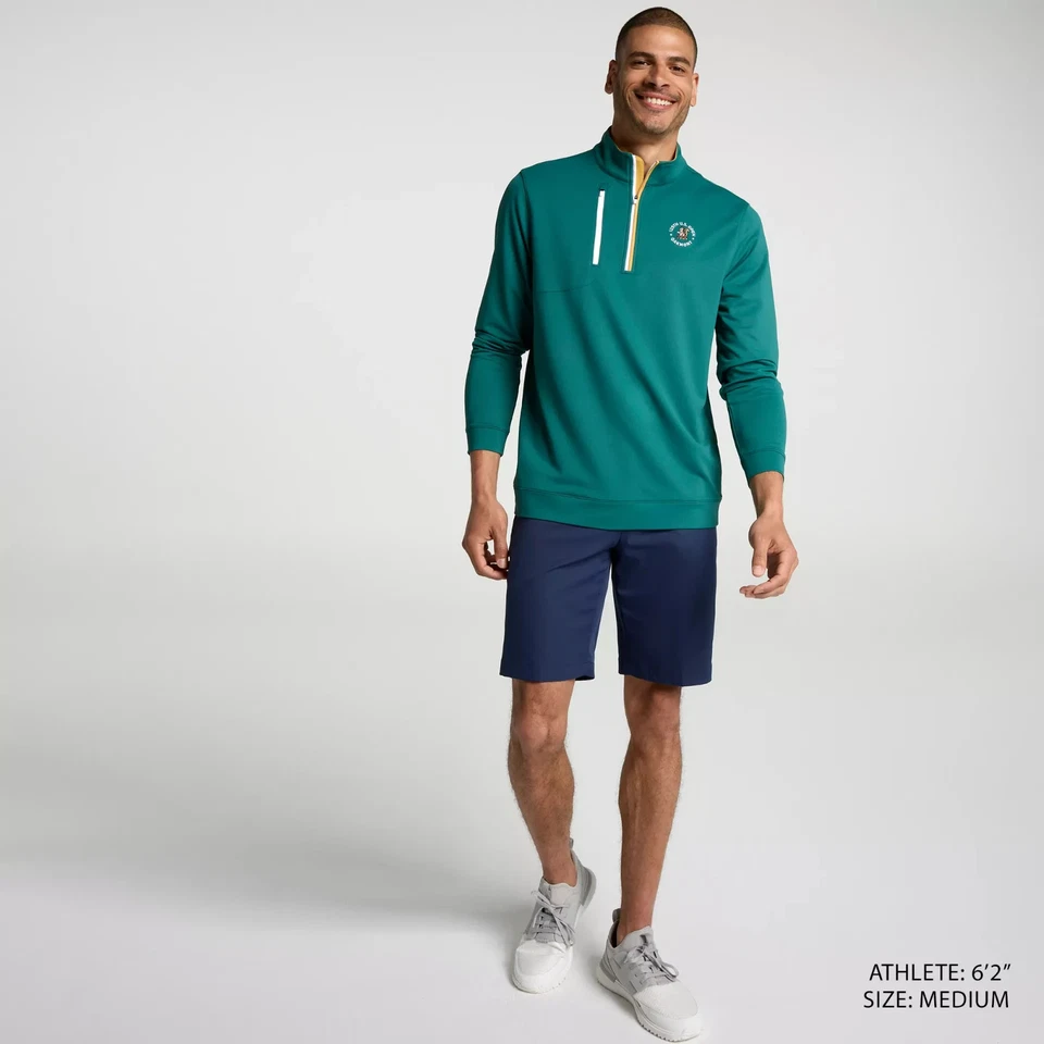 Pullover Walter Hagen Hombre S 2025 Abierto a Estados Unidos Toda Temporada 1/4 Cremallera Verde L Precio de venta sugerido por el fabricante 85 USD Foto 3 de 4