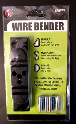 SE Wire Bender Jig Tool 8593WB Curves/Angle/Spiral/Coil/ Loop Jewelry Making NEW