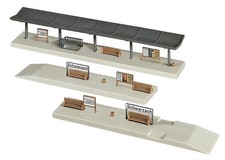 Faller 222125 Bahnsteig Platforms Set Kit II. Opened Box. Free UK Post.