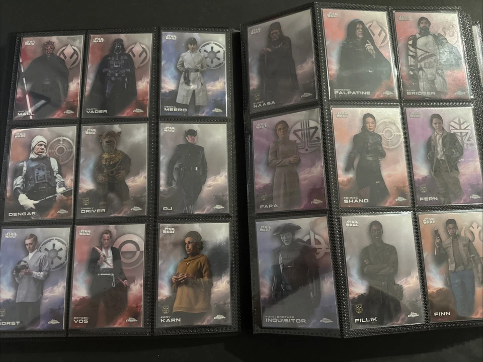 2025 TOPPS CHROME STAR WARS COMPLETE SET 1-200 - Image 3 of 4