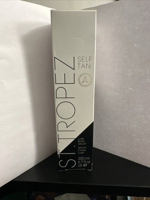 St. Tropez Self Tan Luxe Body Serum 6.7 oz | Long Lasting Natural Glow NEW