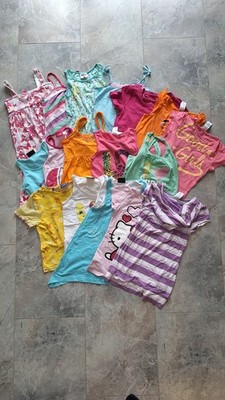 süße Sachen für Mädchen Größe 122 / 128 Kleid, T-Shirt, ... Tom Tailor, C&A, ...