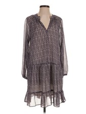 Banana Republic Factory Store Women Gray Casual Dress XS