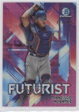 2021 Bowman Futurist Mega Box Pink Mojo Refractor 73/199 Francisco Alvarez 4l3